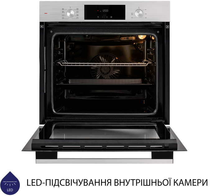 Духова шафа електрична Minola EOD 6804 INOX - зображення 6