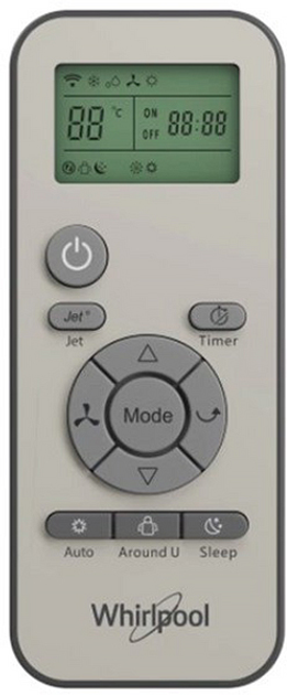 Кондиціонер мобільний Whirlpool PACF212HPW - зображення 7