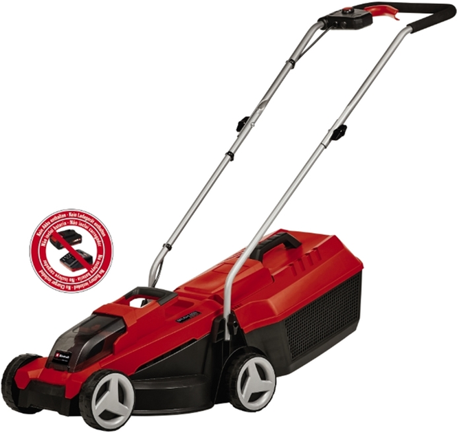 Газонокосилка Einhell GE-CM 18/32 Li-Solo, PXC, аккум., 32л, 25л, 8.5кг, (без АКБ и ЗУ) (3413256) - изображение 2