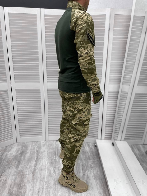 Тактичний військовий костюм Naval ( Убакс + Штани ), Камуфляж: Піксель ЗСУ, Розмір: M - зображення 2