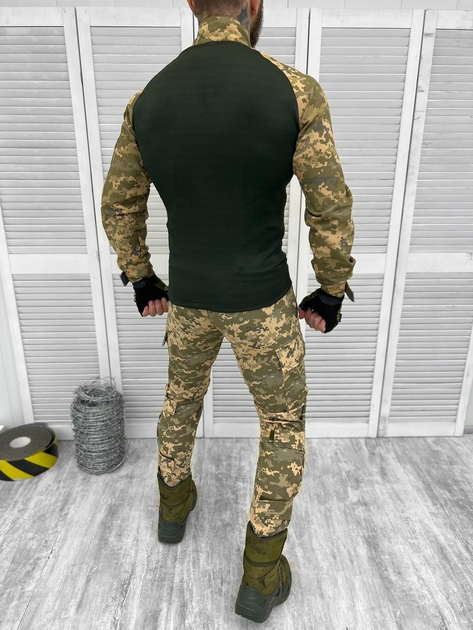 Тактичний військовий костюм Fastex ( Убакс + Штани ), Камуфляж: Піксель, Розмір: S - зображення 2
