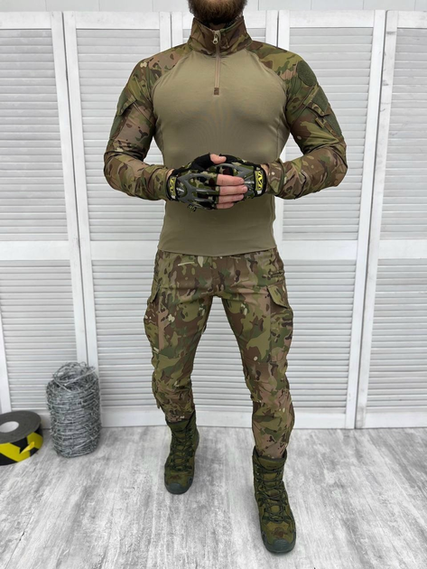 Тактический военный костюм Fastex ( Убакс + Штаны ), Камуфляж: Мультикам, Размер: XXL - изображение 1