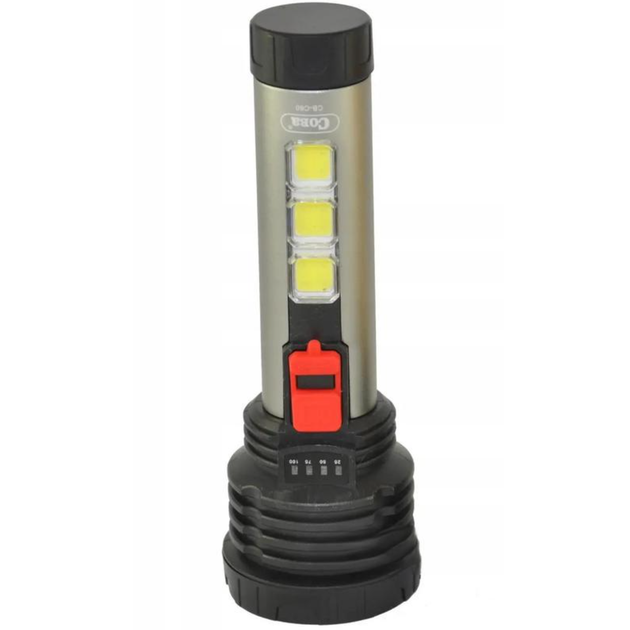 Ручной аккумуляторный фонарь с Боковым диодом COBA CB-C60 COB USB Micro Charge - Фото 1 Ручной аккумуляторный фонарь с Боковым диодом COBA CB-C60 COB USB Micro Charge - изображение 1