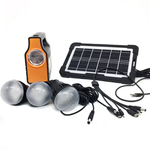 Аварійний ліхтар LmeLuxe 2805 із сонячною батареєю та лампочкою - зображення 1