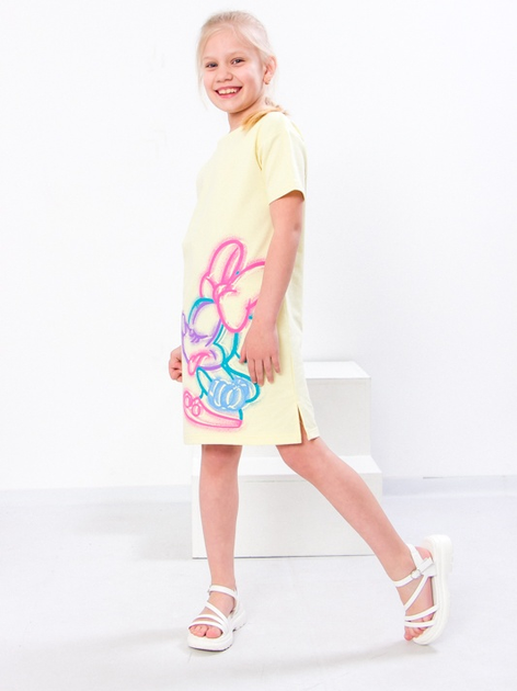 Акція на Дитяча літня сукня для дівчинки Носи своє 6260-057-33-1 122 см Світло-жовта (мінні) (p-10364-111111) від Rozetka