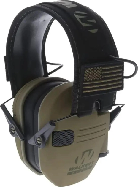 Активні захисні навушники Walker’s Razor Slim Green (ODG) (GWP-RSEMPAT-ODG) - зображення 1