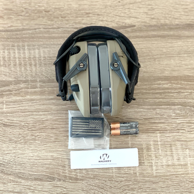 Активні захисні навушники Walker's Razor Slim Electronic Muffs (FDE) (WRS-FDE) - зображення 10