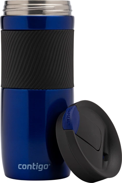 Термокружка Contigo Byron16 470 мл Синяя (2095559) - изображение 2