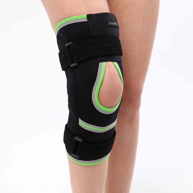 Корсет на колінний суглоб із підтримкою надколеної чашечки та перехресних зв'язок SmoothFix SMT2104A (S) XXL - зображення 1