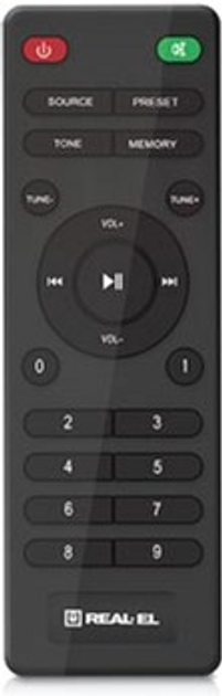System akustyczny Real-El M-590 Black (EL121300010) - obraz 6