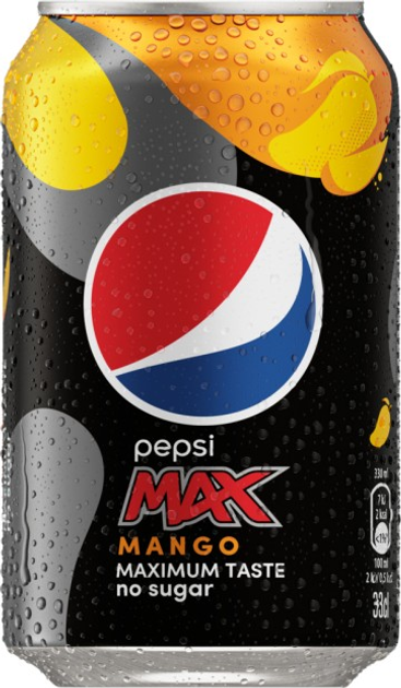 Pepsi Max Mango без сахара 0,33л Пепси от продавца: Не наше – ROZETKA ...