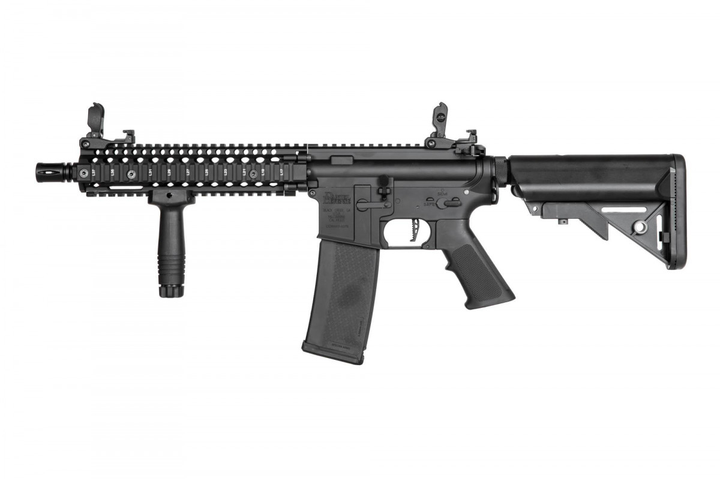 Штурмова гвинтівка Specna Arms Daniel Defense MK18 SA-E19 EDGE 2.0 Black - зображення 1