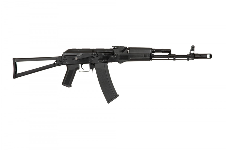 Страйкбольна штурмова гвинтiвка Specna Arms АК-74 SA-J03 Edge Black - изображение 1