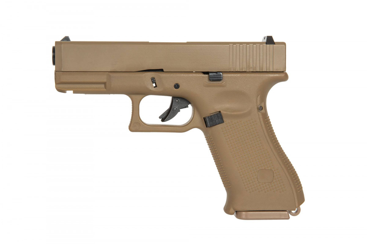 Страйкбольний пістолет East & Crane Glock 19X EC-1302 Tan - зображення 1