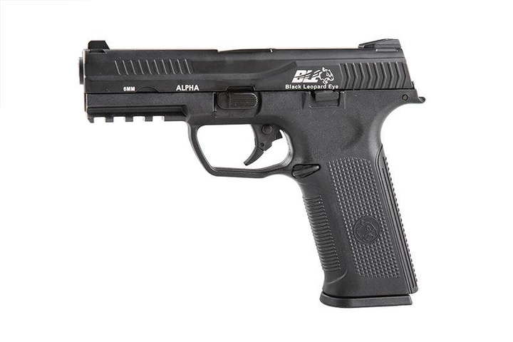 Пістолет ICS BLE Alpha GBB Black (Страйкбол 6мм) - зображення 1