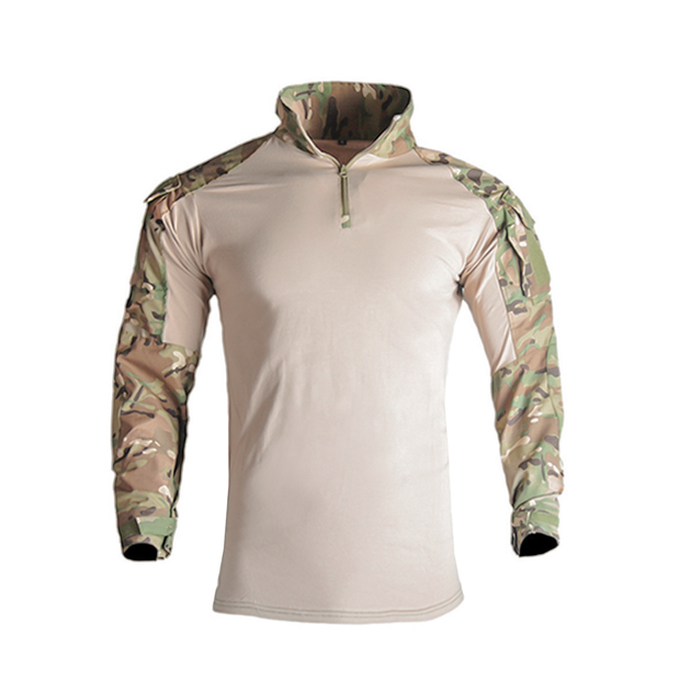 Тактична військова сорочка убокс Han-Wild 001 (Camouflage CP 3XL) (OR.M_51934) - зображення 1