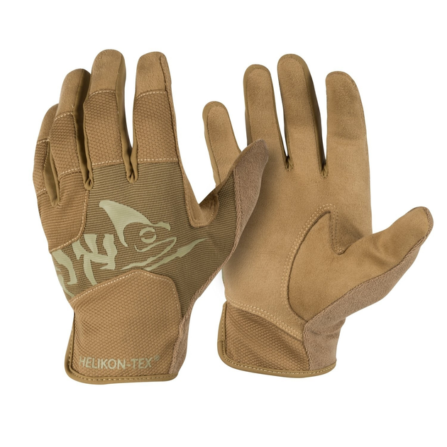 Рукавиці повнопалі Helikon-Tex All Round Fit Tactical Gloves Coyote XL - зображення 1