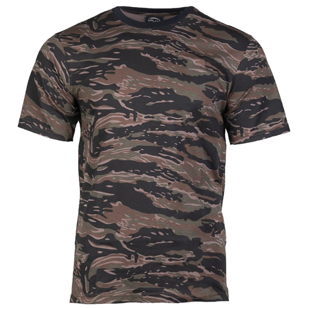 Футболка камуфляжна MIL-TEC T-Shirt Тiger stripe L - зображення 1