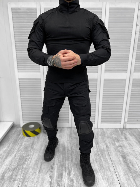 Боевой костюм L black SWAT П26-1! - изображение 1