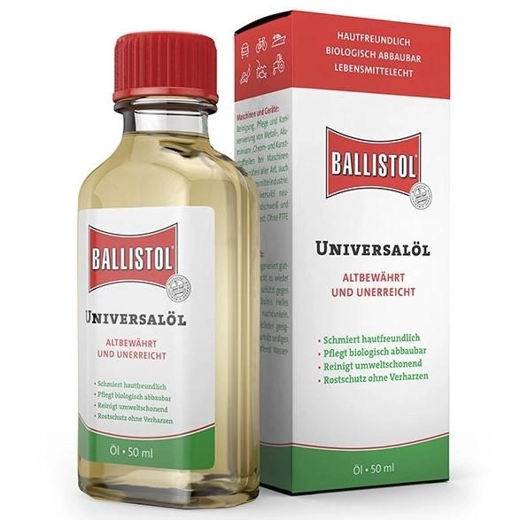Масло збройове Ballistol Universal Oil 50 мл для чищення зброї - зображення 1