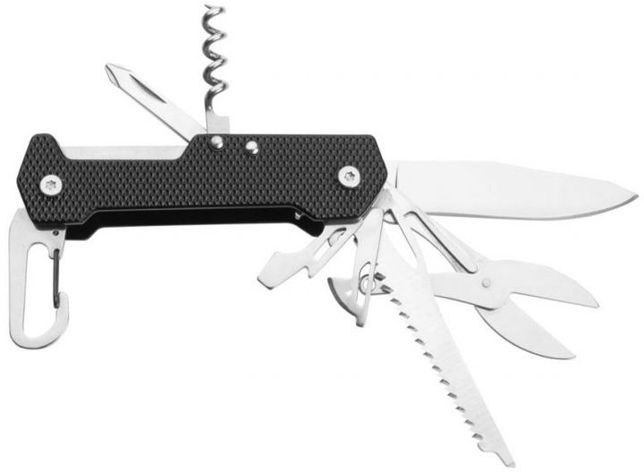 Многофункциональный карманный нож Schwarzwolf NEMRUT Черный (F2405800AJ3) - изображение 1