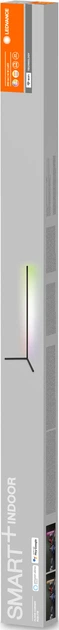Торшер Ledvance smart Wi-Fi floor corner RGB TW 12W Black (4058075665880) - зображення 5