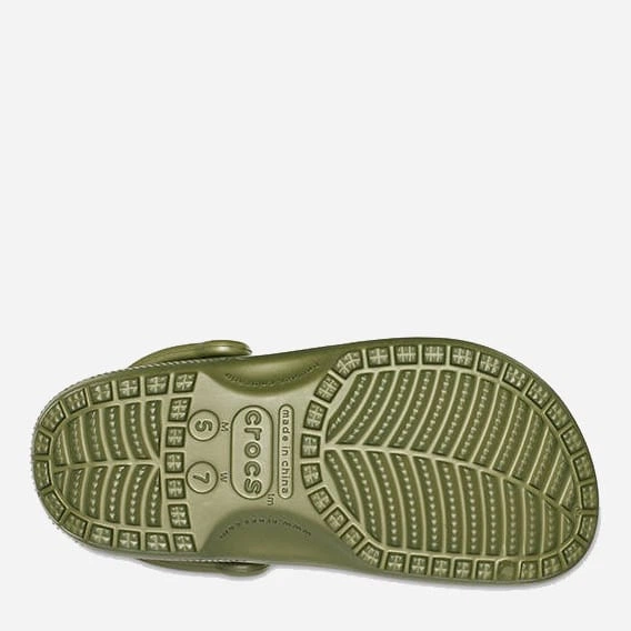 Chodaki męskie Crocs Classic Clog 10001-309 48-49 (M13) 31 cm Khaki (841158050833) - obraz 4