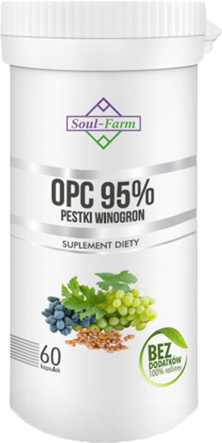 Premium OPC 95% Ekstrakt Soul-Farm 450 mg 60 K (SFA453) - obraz 1