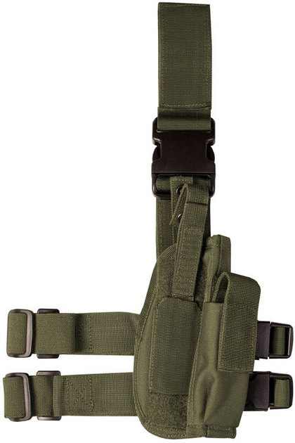 Кобура Kombat на бедро Tactical Leg Holster Оливковая (kb-tlh-olgr) - изображение 1