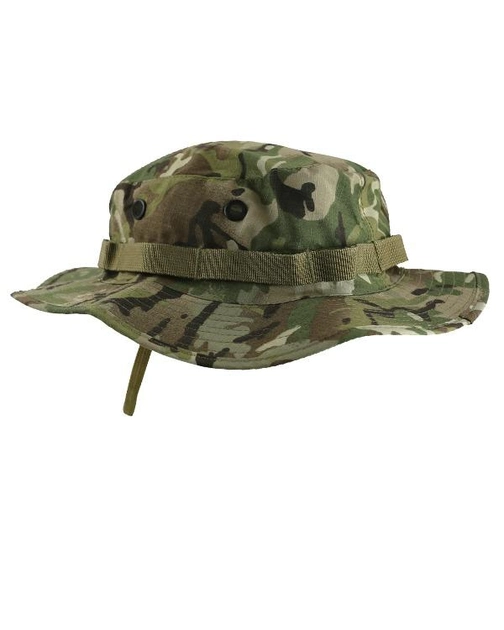Панама тактична KOMBAT UK Boonie Hat US Style Jungle Hat S мультикам (kb-bhussjh-btp) - зображення 1