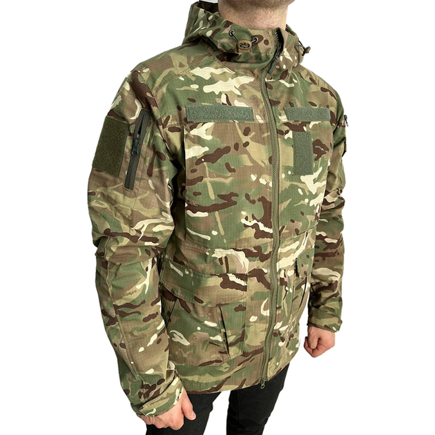 Тактическая куртка летняя рип-стоп мультикам 48 (M) - изображение 1