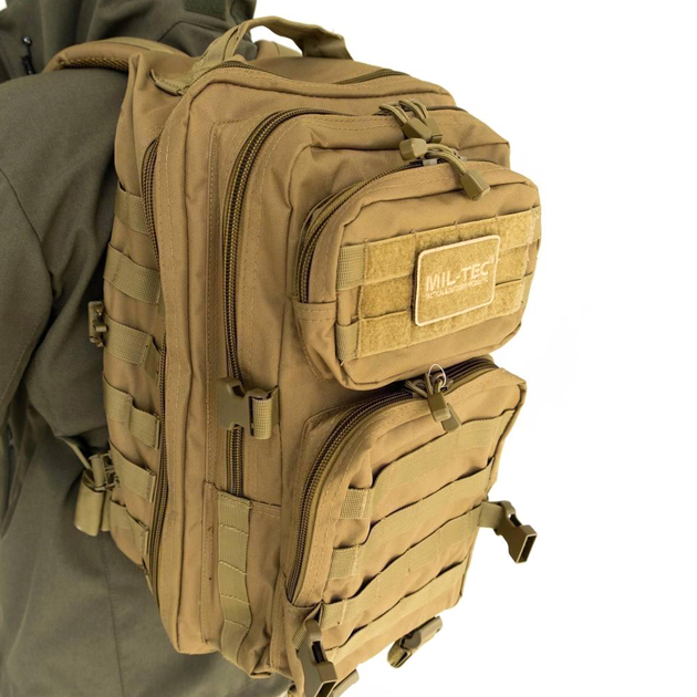 Тактический рюкзак Mil-Tec 40л койот. 48*35*40 (40л) - изображение 1