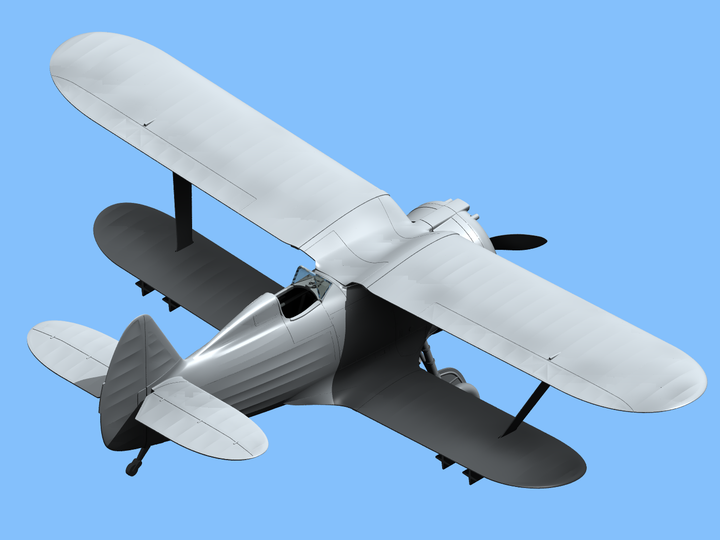 Сборная модель ICM I-153 "Чайка", советский истребитель-биплан 2 Мировой войны 48095 - Фото 12 Сборная модель ICM I-153 "Чайка", советский истребитель-биплан 2 Мировой войны 48095 - изображение 12