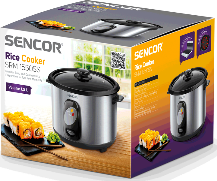 Рисоварка SENCOR SRM1550SS - изображение 12