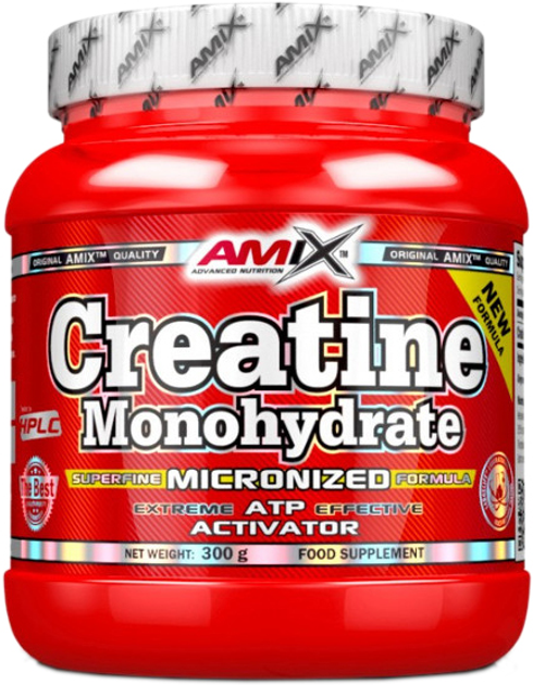 Amix Creatine Monohydrate Powder 300 g Jar (8594159533639) - obraz 1