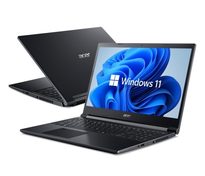 Ноутбук Acer Aspire 7 R5-5625U/16GB/512/Win11X RTX3050 Игровой / Сканер отпечатка пальца - изображение 1