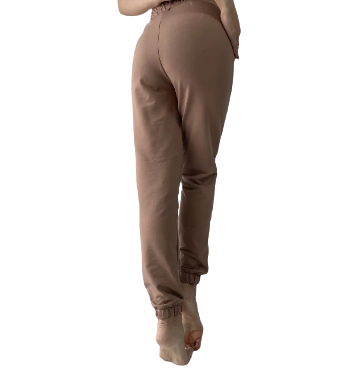 Cпортивные штаны Elegance 160 42 кофейные - Фото 4 Cпортивные штаны Elegance 160 42 кофейные - изображение 4