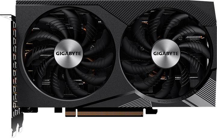 Видеокарта Gigabyte PCI-Ex GeForce RTX 3060 Windforce 12GB GDDR6 (192bit) (1777/15000) (2 х HDMI, 2 х DisplayPort) (GV-N3060WF2-12GD) - изображение 1