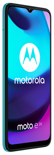 Мобільний телефон Motorola Moto E20 (XT2155-3) 2/32GB Coastal Blue (PARX0001PL) - зображення 4