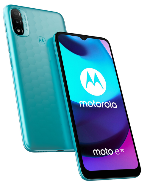Мобільний телефон Motorola Moto E20 (XT2155-3) 2/32GB Coastal Blue (PARX0001PL) - зображення 8