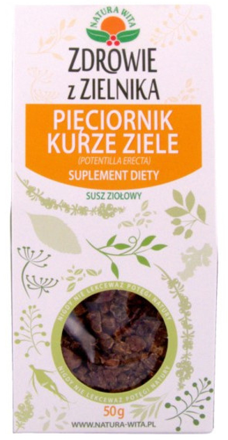 Pięciornik Kurze NATURA WITA Ziele 50G (NW2272) - obraz 1