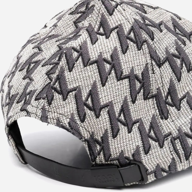 Кепка жіноча Karl Lagerfeld K/MONOGRAM JKRD CAP 216W3414-900 One Size Сіра (800070289853)