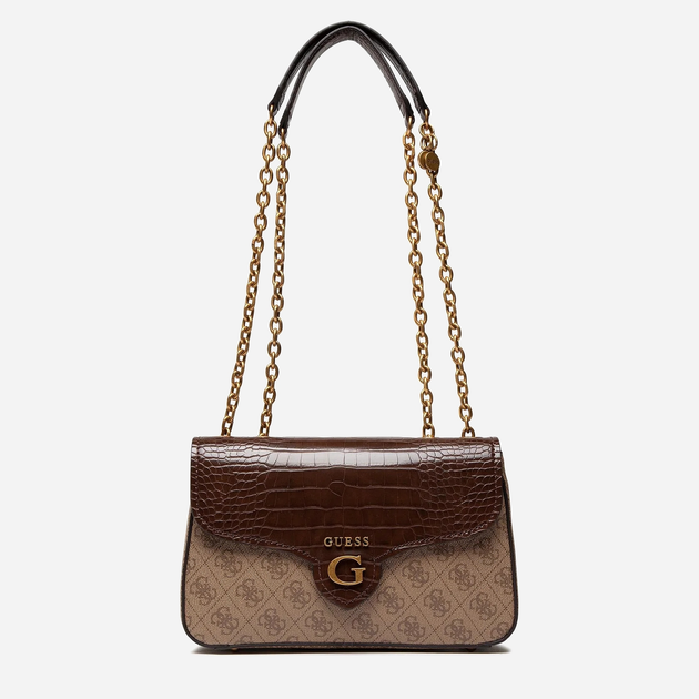 Сумка крос-боді жіноча GUESS ROSSANA CONVERTIBLE XBODY FLAP HWSC8551210-LGW Світло-коричнева від Rozetka на платформі USKIDKA Акція на Сумка крос-боді жіноча GUESS ROSSANA CONVERTIBLE XBODY FLAP HWSC8551210-LGW Світло-коричнева від Rozetka
