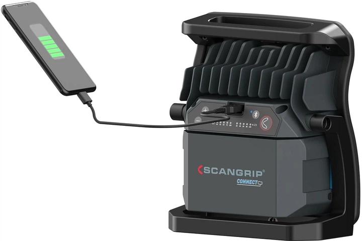 Прожектор переносний Scangrip 4000 lumen Nova 4 Connect (03.6101C) - Фото 5 Прожектор переносний Scangrip 4000 lumen Nova 4 Connect (03.6101C) - зображення 5