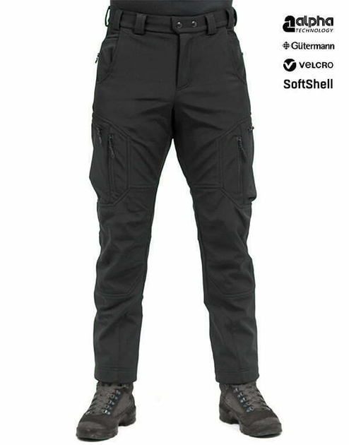 Штани Marsava Stealth SoftShell Pants Black Size 40 - изображение 1