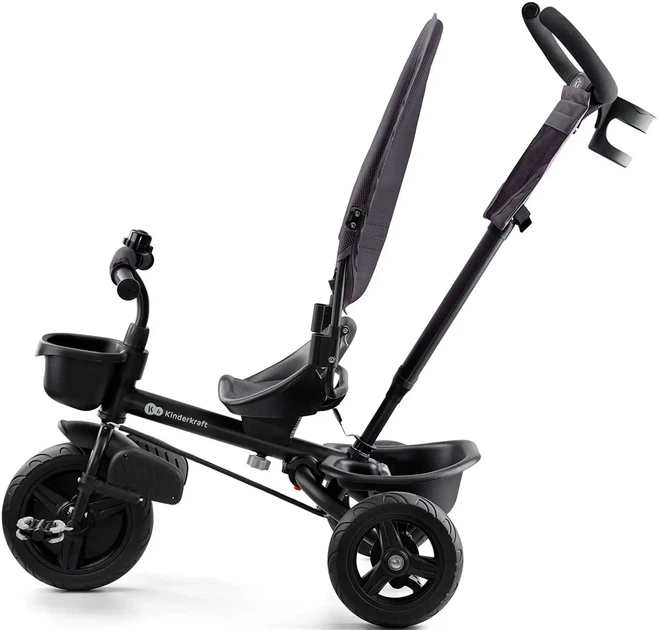 Rowerek trójkołowy KinderKraft Aveo Malachite Grey (KRAVEO00GRY0000) - obraz 5