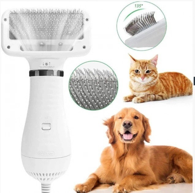 Пылесос фен-расчёска для шерсти Pet Grooming Dryer WN-10 - изображение 1