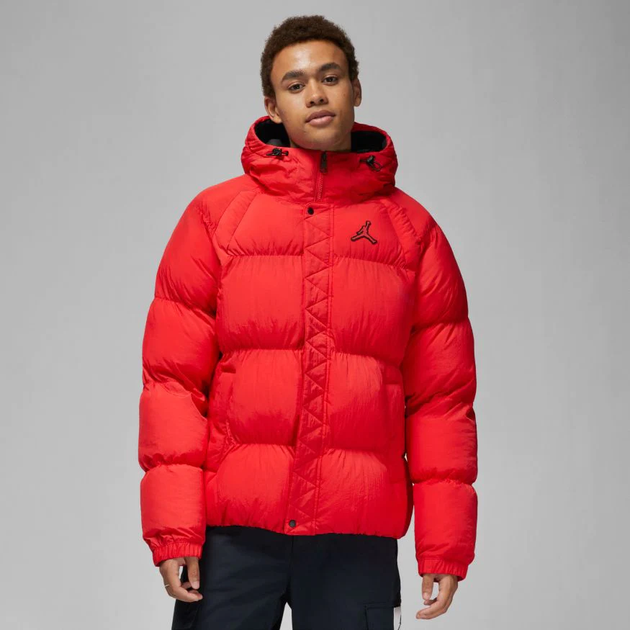 Puffer jacket shop red mens