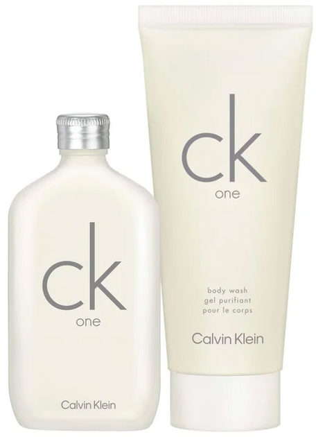 Подарунковий набір унісекс Calvin Klein CK One Туалетна вода 100 мл + Гель для душу 100 мл (3616303454944) - зображення 2