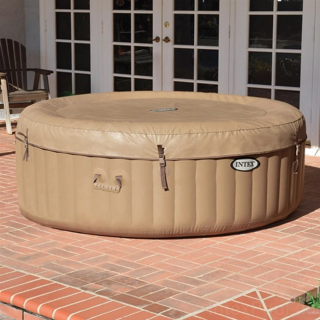 Basen dmuchany Intex 196 x 70 cm Brown (6941057418148) - obraz 2